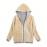 Women's Fuzzy Hooded Jacket - Casual Zip Up Outerwear with Drawstring and Long Sleeves