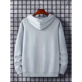 'Remember The North' Men's Graphic Hoodie - Casual Pullover Sweatshirt with Kangaroo Pocket for Spring and Fall