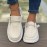 Women's Simple Solid Color Canvas Shoes, Casual Lace Up Outdoor Shoes, Lightweight Low Top Sneakers