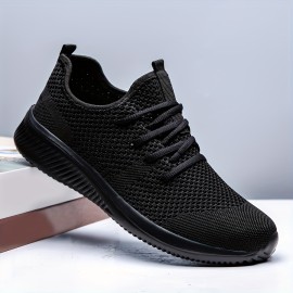 Men's Lightweight Sneakers - Athletic Shoes - Breathable Lace-ups - Running Basketball Workout Gym, With Plus Sizes Available