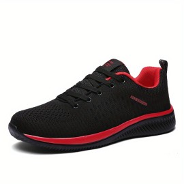 Men's Lace-up Sneakers - Athletic Shoes - Wear-resistant And Breathable - Running Basketball