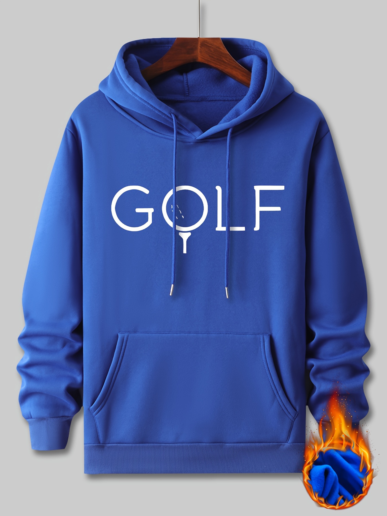 golf print hoodie cool sweatshirt for men mens casual hooded pullover streetwear clothing for spring fall winter as gifts details 0